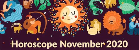 November 2020 Horoscope