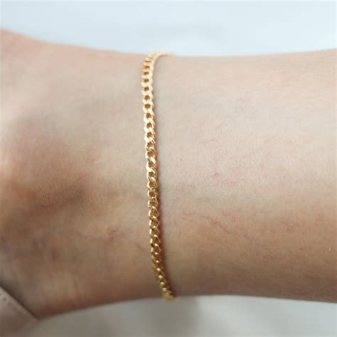 Curb Chain Anklet – GINZA FASHIONS