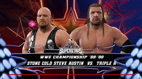 WWE WK17 Stone Cold vs Triple H - YouTube