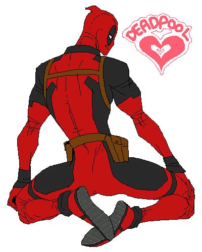 deadpool back by Quere on DeviantArt