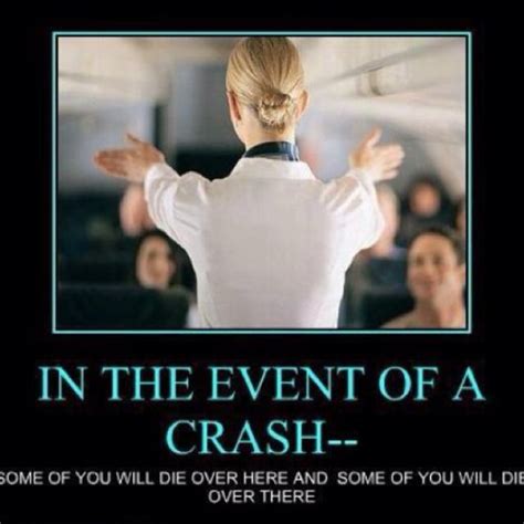 Plane Crash #aviationhumorsmile | Flight attendant humor, Airline humor ...