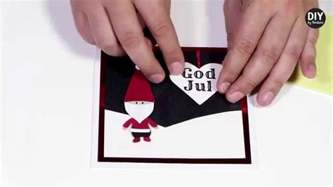 DIY by Panduro: Christmas Card "Santa" - YouTube