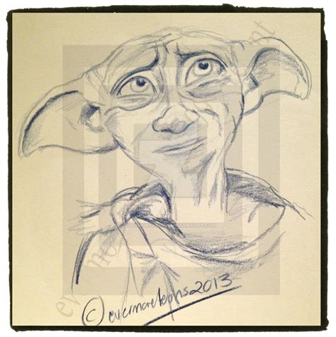 Dobby sketch by evermoretoons on DeviantArt