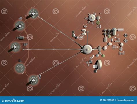 Mars Colony Concept. SpaceX Starship Base. Elon Musk S Vision. Early ...