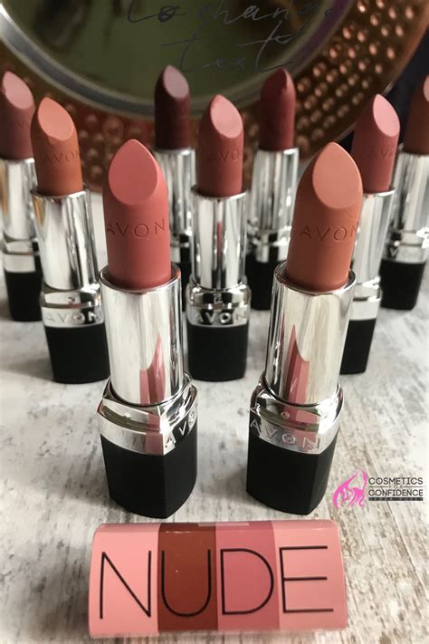 New collection of matte nude lipsticks by Avon. 9 shades. Why not ...