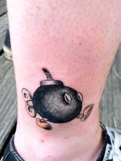 Realistic sketch Bob-omb tattoo. | Tattoos, Print tattoos, Realistic sketch