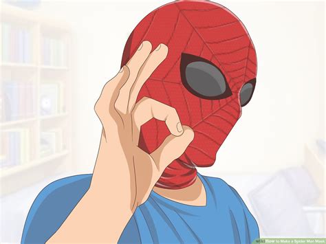 How To Draw A Spiderman Mask - Preferencemike12