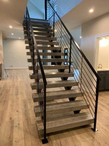 steel stair stringer size – Railings Design Resources