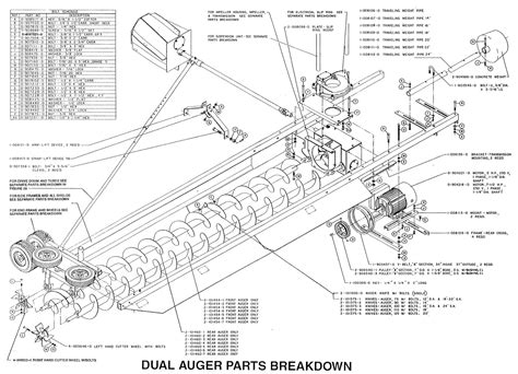 CLAY Dual Auger Silo Unloader Parts