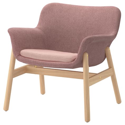 VEDBO Armchair - Gunnared light brown-pink - IKEA Chaise Ikea, Ikea Armchair, Pink Armchair ...