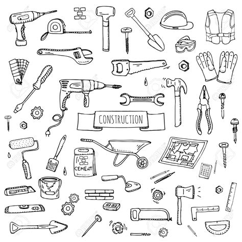 Mechanic Tools Drawing at GetDrawings | Free download