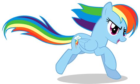 My Little Pony: Rainbow Dash. Kucyk, którego nienawidzę :)