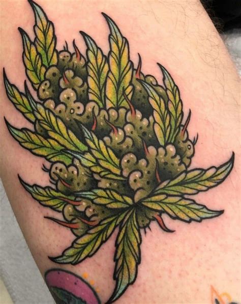 Marijuana Tattoo, Weed Tattoo, Plant Tattoo, Dope Tattoos, Mini Tattoos, Body Art Tattoos ...