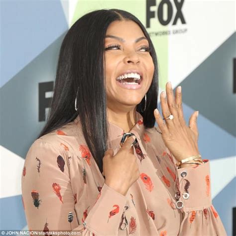 Taraji P Henson Flaunts Her Engagement Ring (Photos) - Adaora's Blog