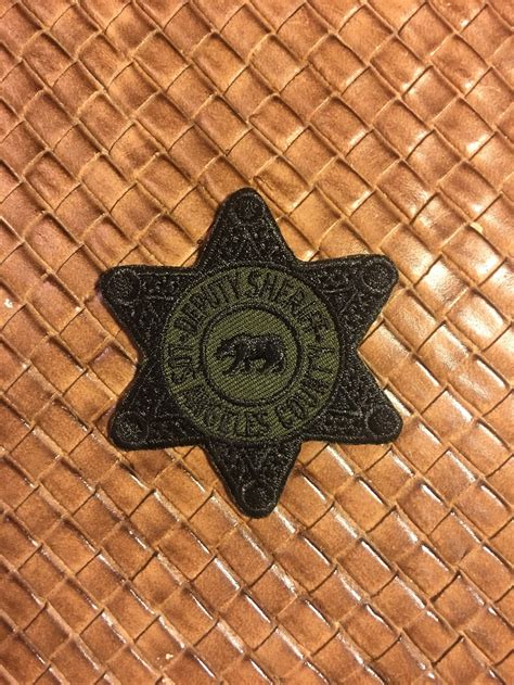 Los Angeles County Sheriff Collectible Patch Subdued | Etsy