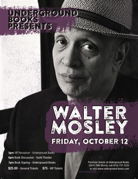 Walter Mosley Comes to Underground Books - St. HOPE