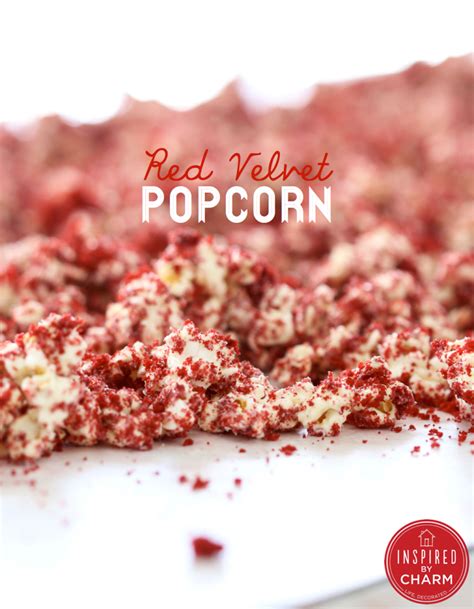 Red Velvet Popcorn