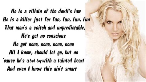 Britney Spears - Criminal Karaoke / Instrumental with lyrics on screen - YouTube