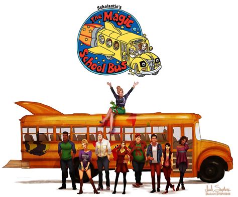 The Magic School Bus | '90s Cartoon Characters as Adults Fan Art ...