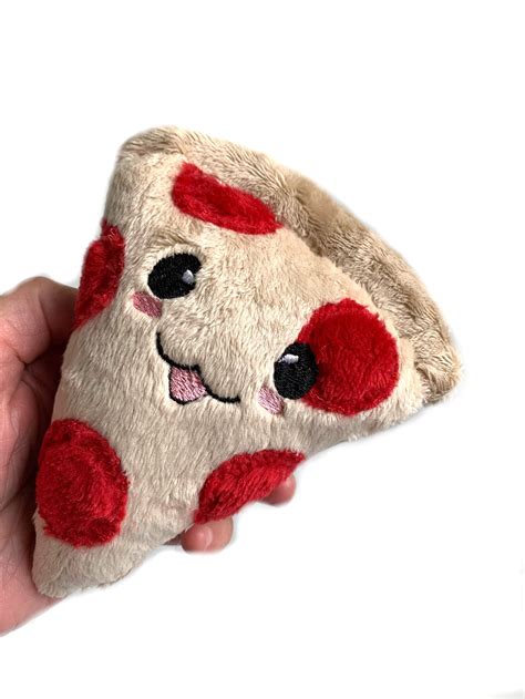 Pizza Plush Stuffed Pizza Toy Playfood Kawaii Pizza - Etsy