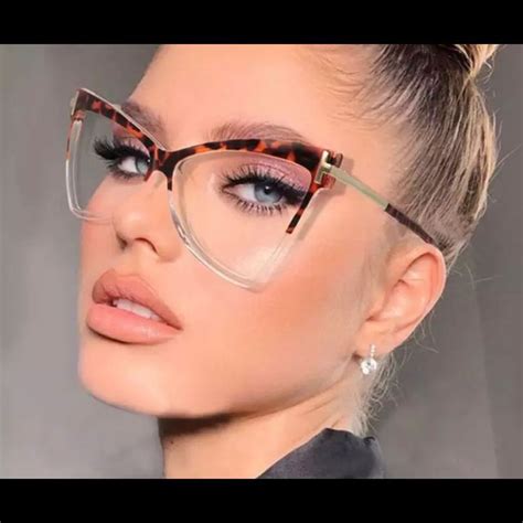 Cat Eye Glasses Spectacle Eyeglasses Optical Candy Color Fashion ...