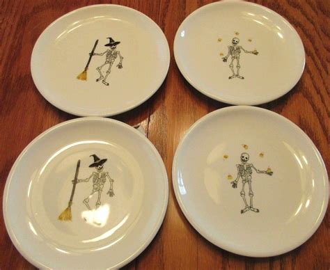 Ceramic Halloween Dinner Plates
