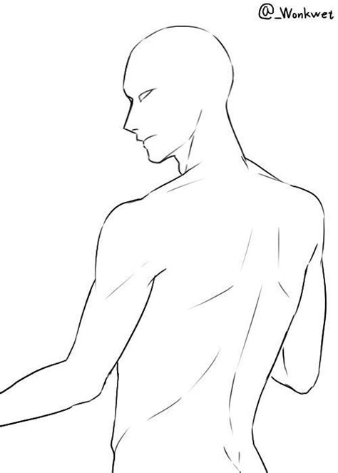 pose reference male looking back - Pesquisa Google | Drawing reference ...