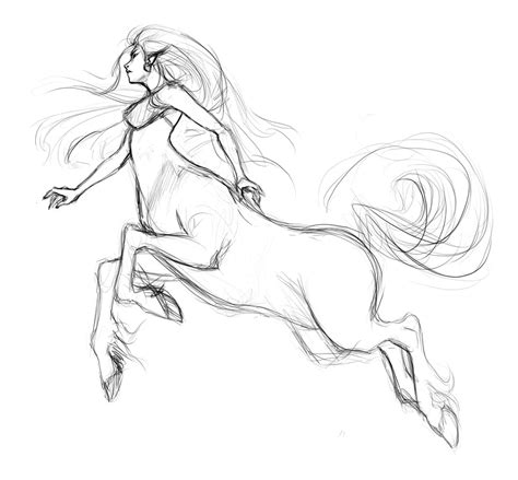 Centaur-drawing by doven on DeviantArt