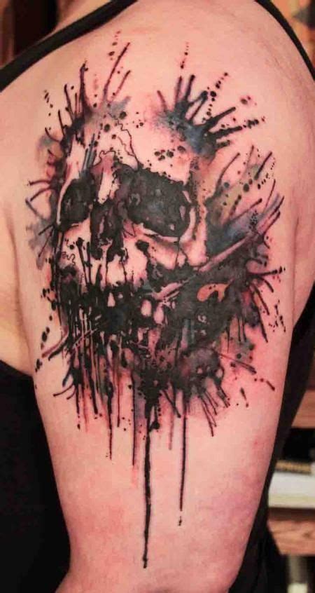 Ink Splatter Tattoo | Splatter tattoo, Tattoos, Cool tattoos