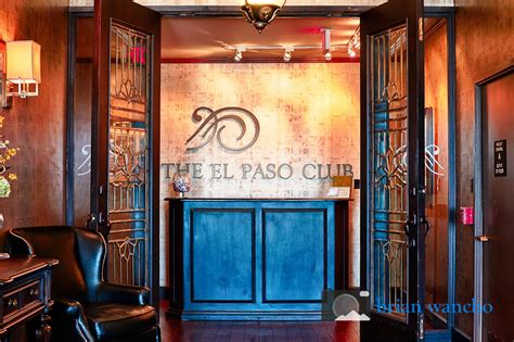 Interior Architecture Photography - The El Paso Club - El Paso Professional Photographer