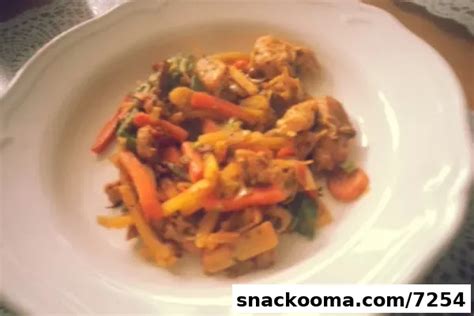 Wok Vegetables with Meat | Snackooma