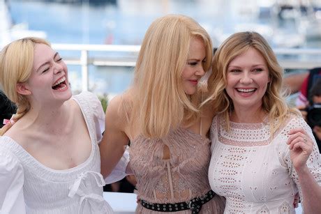 Elle Fanning Nicole Kidman Kirsten Dunst Editorial Stock Photo - Stock Image | Shutterstock