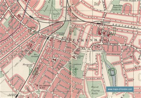 Map of Beckenham c.1940 Old Pictures, Genealogy, Pixel, Map, History, Olds, Landmarks, House, Travel