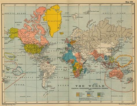 1910 world map | Patrick Barry | Flickr
