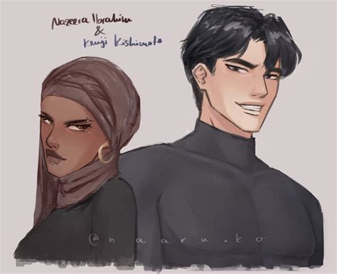 nazeera ibrahim & kenji kishimoto 🗡 [Doodle] | 🔸German Anime🔸 Amino