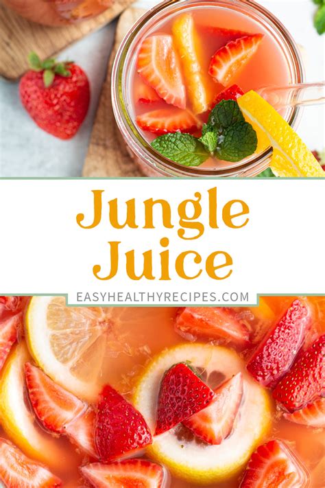 Jungle Juice Recipe - Easy Healthy Recipes