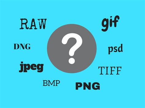 What Are Different Image Formats - Design Talk