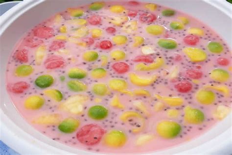 Cara Membuat Minuman Segar Es Buah Susu — Rinaresep.com