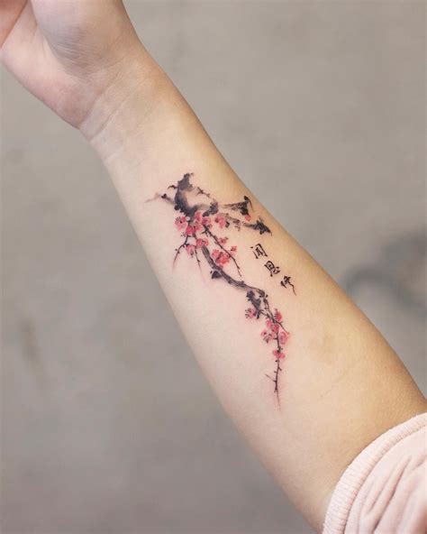 plum blossom tattoo designs - myverynormalbutstillmiserablelife