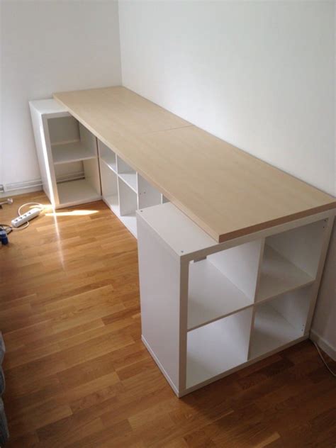 KALLAX desk ideas: Two ways to set up a workstation - IKEA Hackers | Home office decor, Home ...
