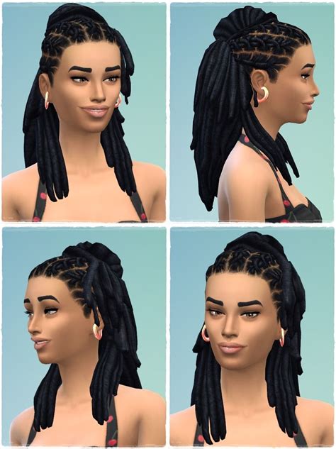 Lock my Dreads | Sims hair, Dread hairstyles, Hair styles