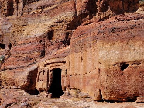 Caves of Petra Photograph by Andrea Whitaker - Fine Art America