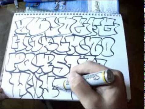 Pix For > Graffiti Throwie Alphabet | Graffiti alphabet, Graffiti lettering, Graffiti lettering ...