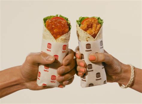 Burger King Is Launching a Line of Royal Crispy Chicken Wraps