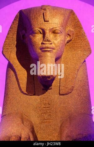 Louvre museum. Great sphinx. Granite. France. France Stock Photo - Alamy