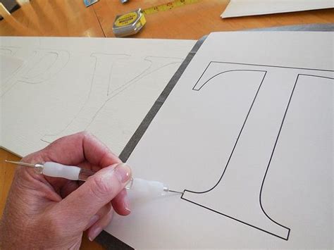 free printable letters instructions for making farmhouse style signs ...