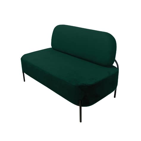 Green Velvet Contempo Sofa Lounge Furniture Hire