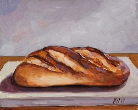 Bread by Aleksey Vaynshteyn | Bread art, Bread painting, Food still life