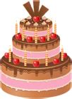 Birthday Cake Transparent PNG Clip Art Image | Gallery Yopriceville - High-Quality Free Images ...