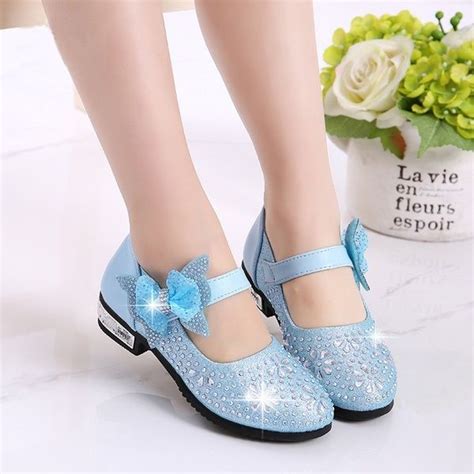 Children's Shoes Girls Princess Party Kids Girls Leather Shoes Princess ...